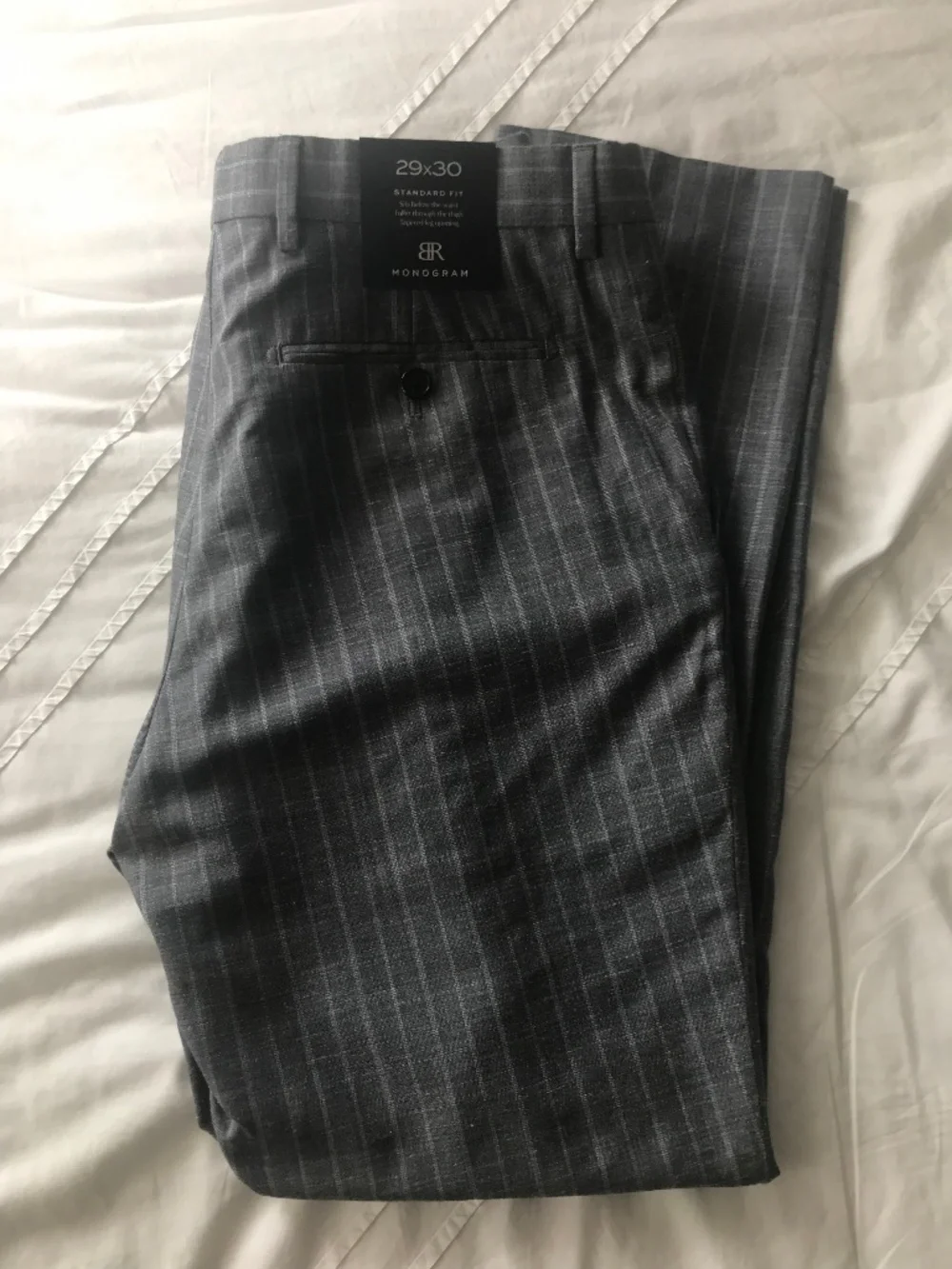 Banana Republic BR MONOGRAM Dress Pants 29x30 - NWT Retail $200